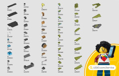 LEGO 76923 instructions page 87 – build guide