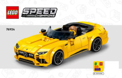 LEGO 76924 instructions page 1 – build guide