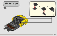 LEGO 76924 instructions page 35 – build guide
