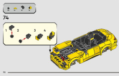 LEGO 76924 instructions page 70 – build guide