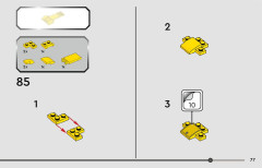 LEGO 76924 instructions page 77 – build guide