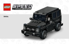 LEGO 76924 instructions page 1 – build guide