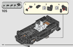 LEGO 76924 instructions page 100 – build guide