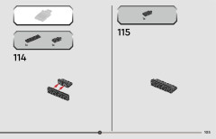 LEGO 76924 instructions page 105 – build guide