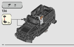 LEGO 76924 instructions page 132 – build guide