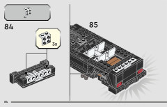 LEGO 76924 instructions page 84 – build guide