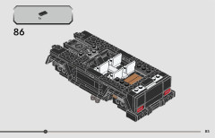 LEGO 76924 instructions page 85 – build guide