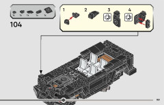 LEGO 76924 instructions page 99 – build guide
