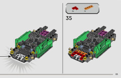LEGO 76925 instructions page 33 – build guide