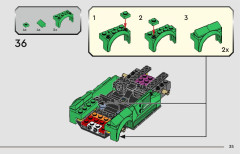 LEGO 76925 instructions page 35 – build guide