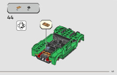 LEGO 76925 instructions page 43 – build guide