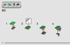 LEGO 76925 instructions page 72 – build guide
