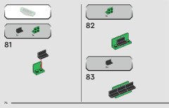 LEGO 76925 instructions page 74 – build guide