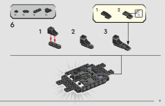 LEGO 76925 instructions page 9 – build guide