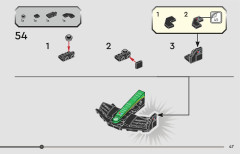 LEGO 76925 instructions page 47 – build guide