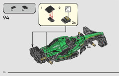 LEGO 76925 instructions page 70 – build guide