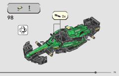 LEGO 76925 instructions page 75 – build guide