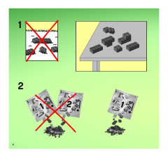 LEGO 7693 instructions page 2 – build guide