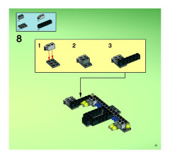 LEGO 7693 instructions page 21 – build guide
