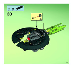 LEGO 7693 instructions page 45 – build guide