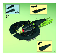 LEGO 7693 instructions page 49 – build guide