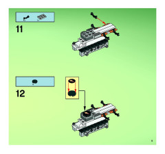 LEGO 7693 instructions page 9 – build guide