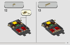 LEGO 76934 instructions page 13 – build guide