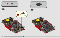 LEGO 76934 instructions page 22 – build guide