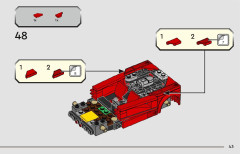 LEGO 76934 instructions page 43 – build guide