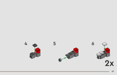 LEGO 76934 instructions page 47 – build guide