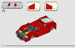 LEGO 76934 instructions page 70 – build guide