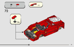 LEGO 76934 instructions page 71 – build guide