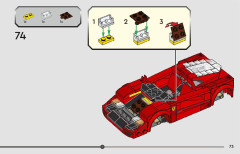 LEGO 76934 instructions page 73 – build guide