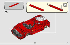 LEGO 76934 instructions page 77 – build guide