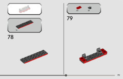 LEGO 76934 instructions page 79 – build guide