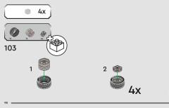 LEGO 76934 instructions page 98 – build guide