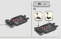LEGO 76935 instructions page 13 – build guide