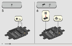 LEGO 76935 instructions page 8 – build guide