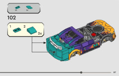 LEGO 76935 instructions page 87 – build guide