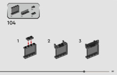 LEGO 76935 instructions page 89 – build guide