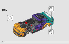 LEGO 76935 instructions page 92 – build guide