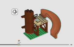 LEGO 76939 instructions page 43 – build guide