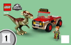 LEGO 76939 instructions page 1 – build guide