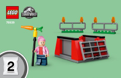 LEGO 76939 instructions page 1 – build guide
