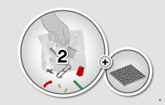 LEGO 76939 instructions page 3 – build guide