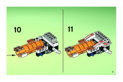 LEGO 7694 instructions page 9 – build guide