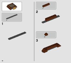 LEGO 76940 instructions page 10 – build guide