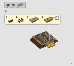 LEGO 76940 instructions page 13 – build guide