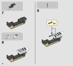 LEGO 76940 instructions page 18 – build guide
