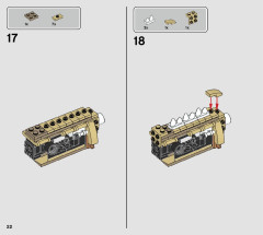 LEGO 76940 instructions page 22 – build guide